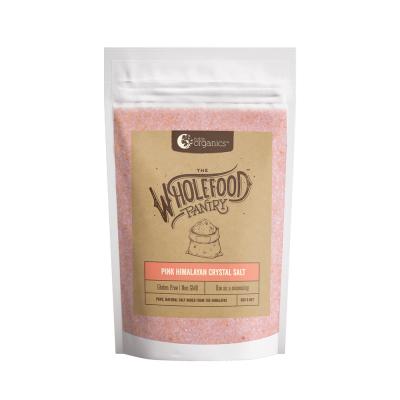 Nutra Organics Wholefood Pantry Pink Himalayan Crystal Salt 600g
